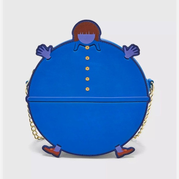 🆕 Willy Wonka & The Chocolate Factory Violet Beauregarde Blueberry Crossbody Bag - Picture 3 of 10